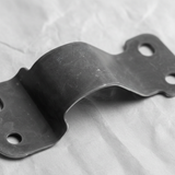 Middle Macro Crop - Grey Kraft Paper Background