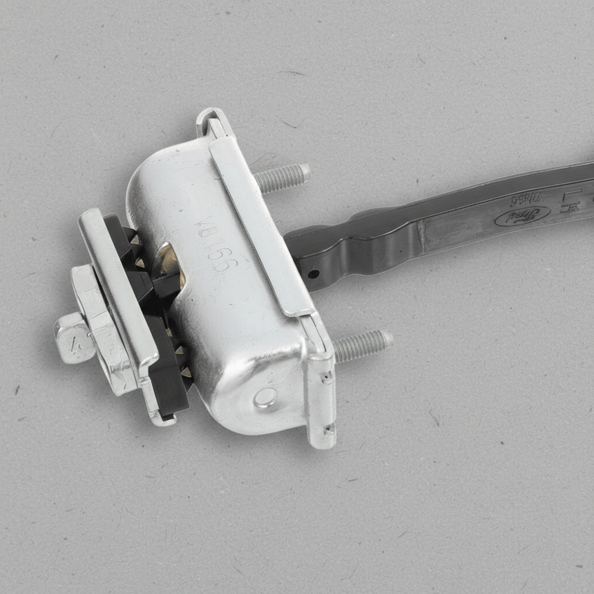 2015-2025 Ford Transit 150/250/350 & E-Transit Front Door Check OEM - Middle Detail