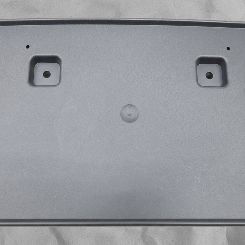 2020-2023 Mopar Dodge Charger Front Bumper License Plate Bracket OEM - Middle Detail
