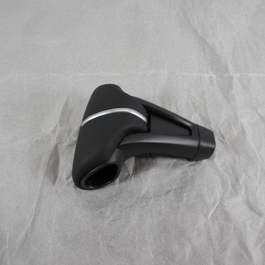 2017-2022 Honda CR-V OEM Deep Black Leather Shift Select Knob - Full View 1