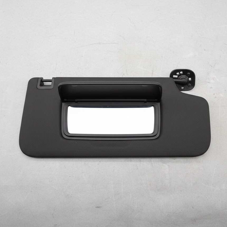 2019 Silverado Sierra 1500 Double Cab OEM Passenger Side Dark Atmosphere Sun Visor Full View 1