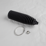 Close-up of GM OEM Rack and Pinion Boot Kit with Clamps