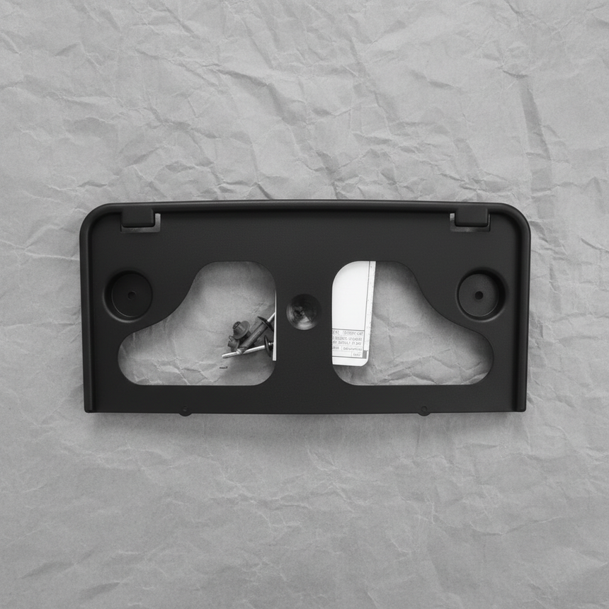 License Plate Bracket Full View