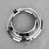 2013-2016 Nissan Pathfinder Passenger Fog Light Chrome Bumper Bezel OEM - Full View 2