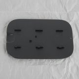 2017-2022 Ford F-250 F-350 Fuel Filler Door Unpainted - Bottom Detail
