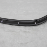 Close-up alternate angle of Nissan OEM Passenger Side Rear Door Mounted Weatherstrip for Versa
