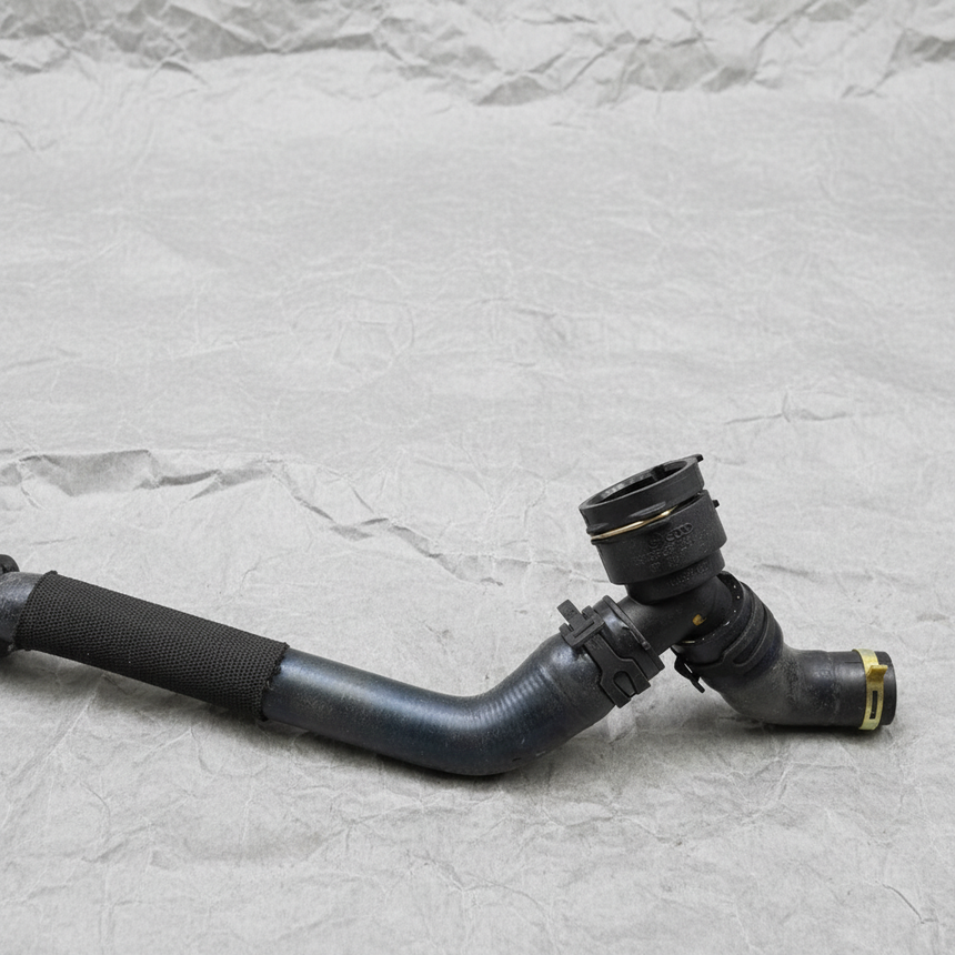2015-2025 Volkswagen Jetta GTI Golf Genuine OEM Coolant Return Hose - Bottom Detail