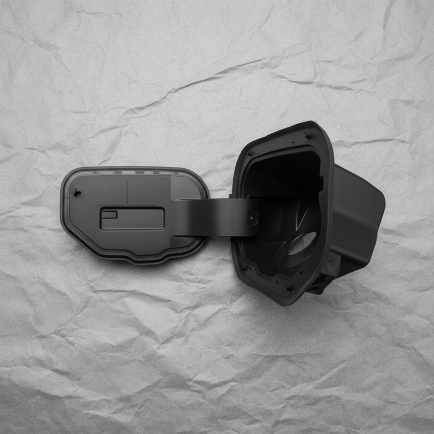 Ford OEM Fuel Filler Door Pocket 3.0L Powerstroke Diesel - Full View 2