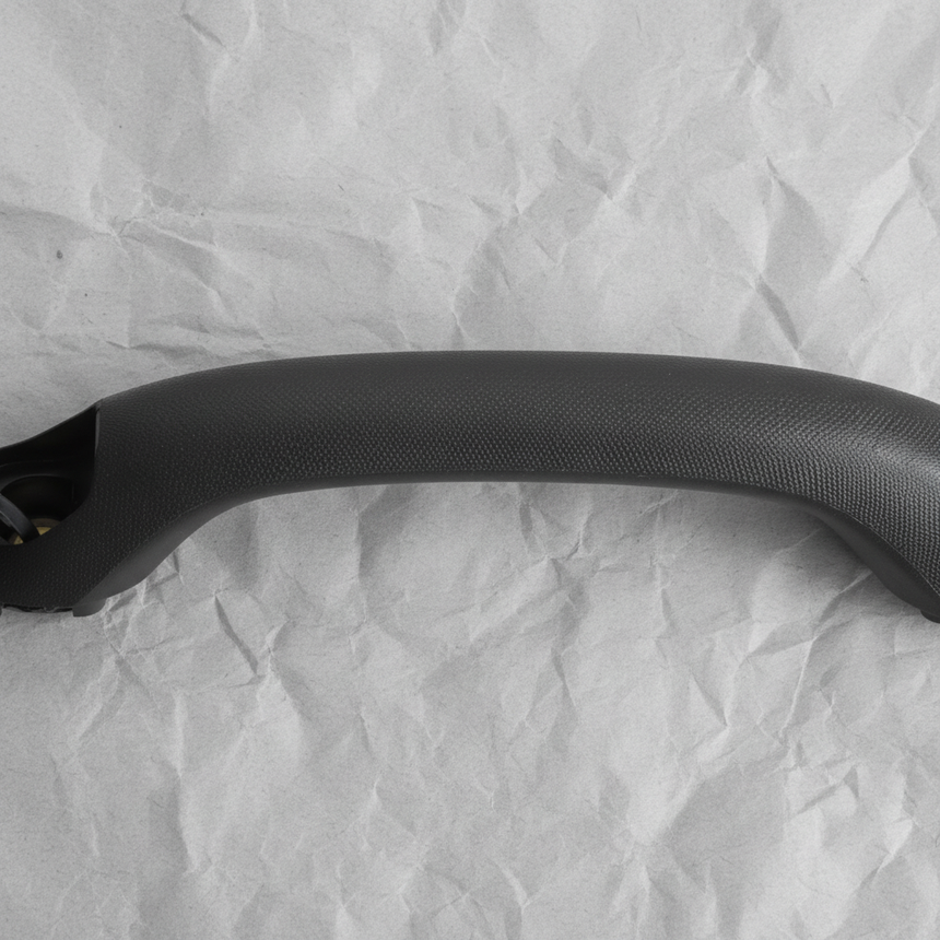 2016-2019 Ford Explorer Police Interceptor Pillar Grab Handle Black OEM - Middle Detail