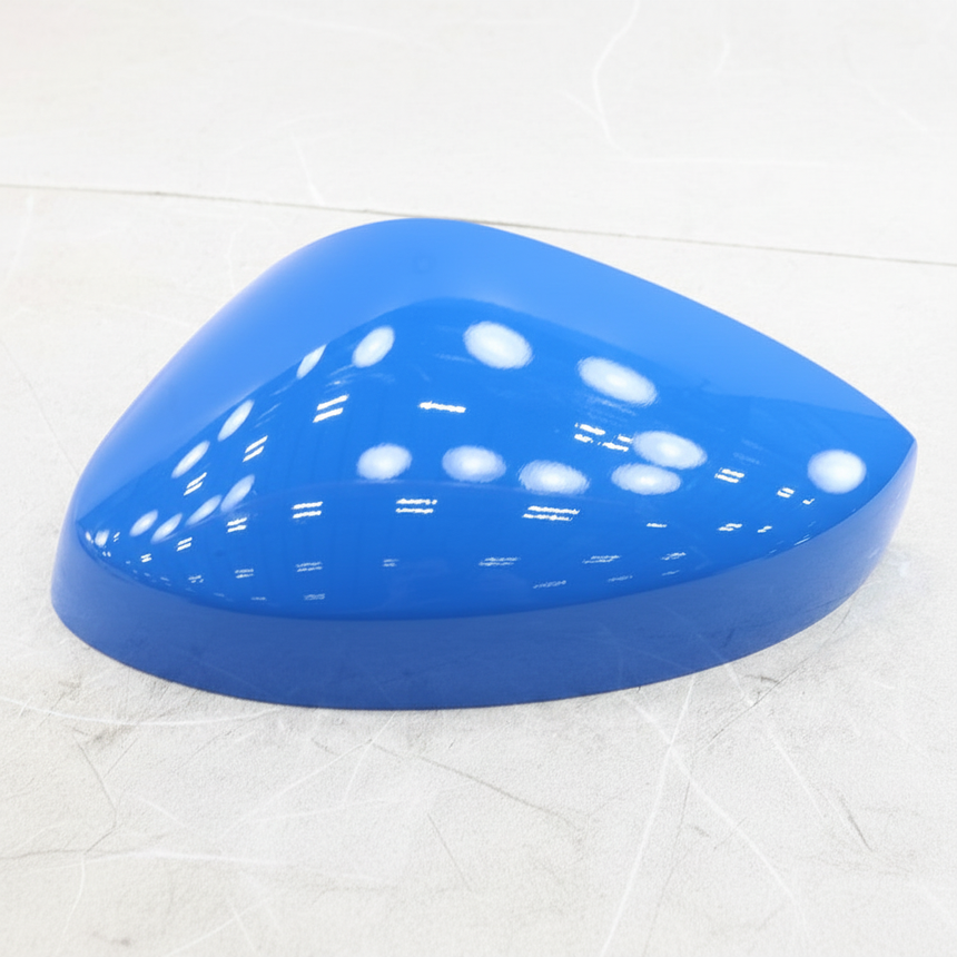 Honda Civic OEM Driver Side Mirror Cap Boost Blue - Middle Detail