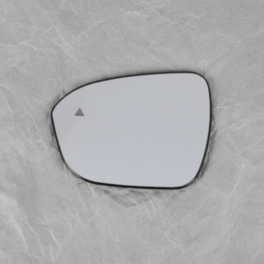 Full View - Mirror Glass on Grey Kraft Paper