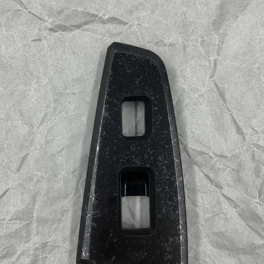2017-2018 Mazda 3 Passenger Side Door Switch Trim Panel Piano Black OEM - Detail 2