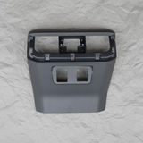 2021-2025 Ford F-150 Lightning OEM Center Console Rear Trim Panel Gray - Full View