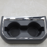 Ford Super Duty OEM Center Console Rear Cup Holder Insert - Middle Detail
