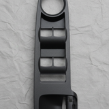 2013-2019 Ford Escape C-Max Driver Side Window Switch Bezel Charcoal OEM - Middle Detail