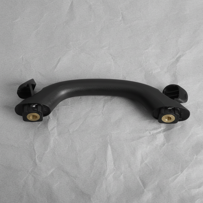 2016-2019 Ford Explorer Police Interceptor Pillar Grab Handle Black OEM - Full View 2