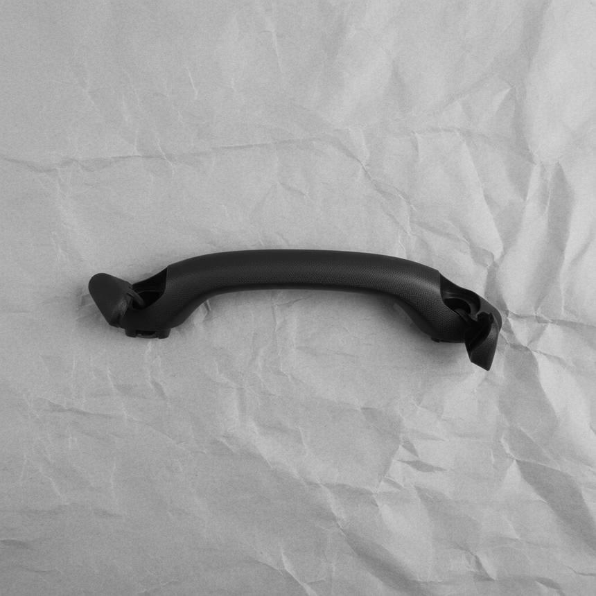 2016-2019 Ford Explorer Police Interceptor Pillar Grab Handle Black OEM - Full View