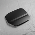 Full View - Unpainted Fuel Door on Grey Kraft Paper