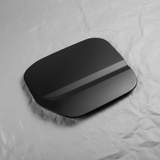 Full View - Unpainted Fuel Door on Grey Kraft Paper