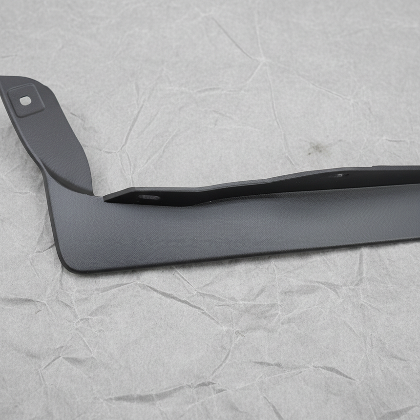 2014-2020 Nissan Rogue Front Bumper Air Spoiler Passenger Side OEM - Detail View 2