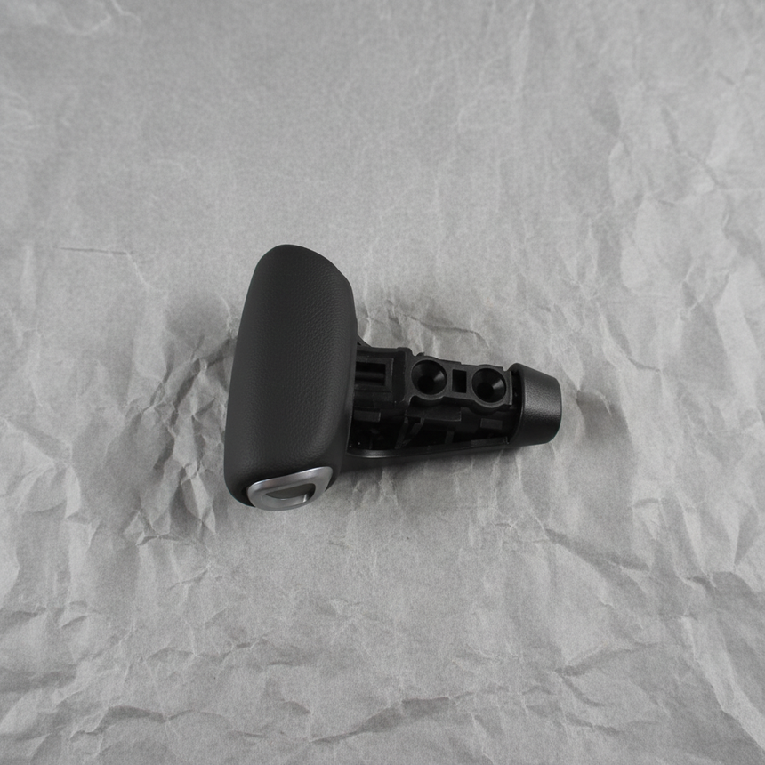 2017-2022 Honda CR-V OEM Deep Black Leather Shift Select Knob - Full View 3