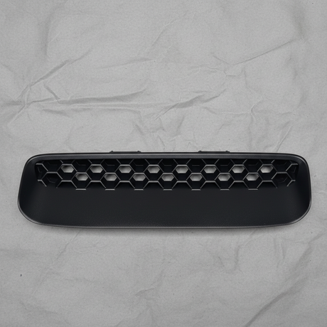2020-2026 Jeep Gladiator Wrangler OEM Hood Scoop Vent Bezel Black - Middle Macro