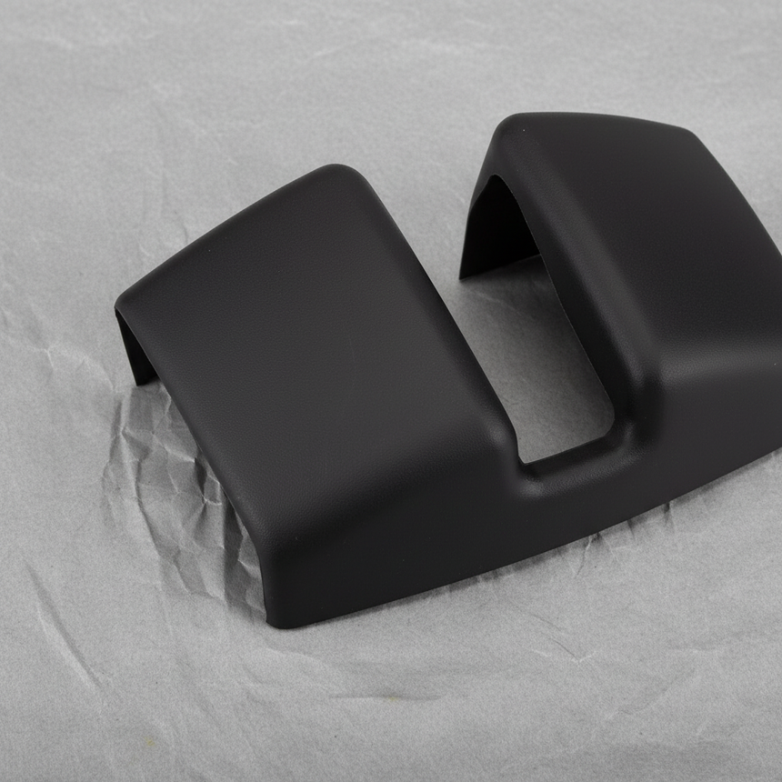 2005-2025 Corvette Genuine OEM Black Lift-Off Roof Latch Cover Coupe - Bottom Detail