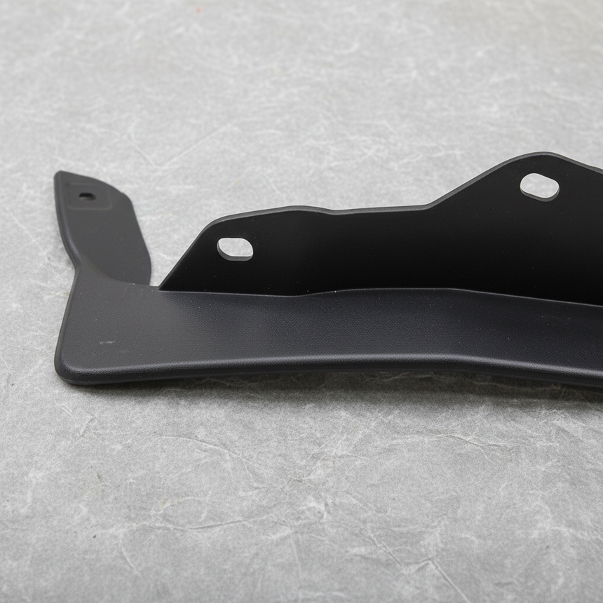 2014-2020 Nissan Rogue Front Bumper Air Spoiler Passenger Side OEM - Detail View