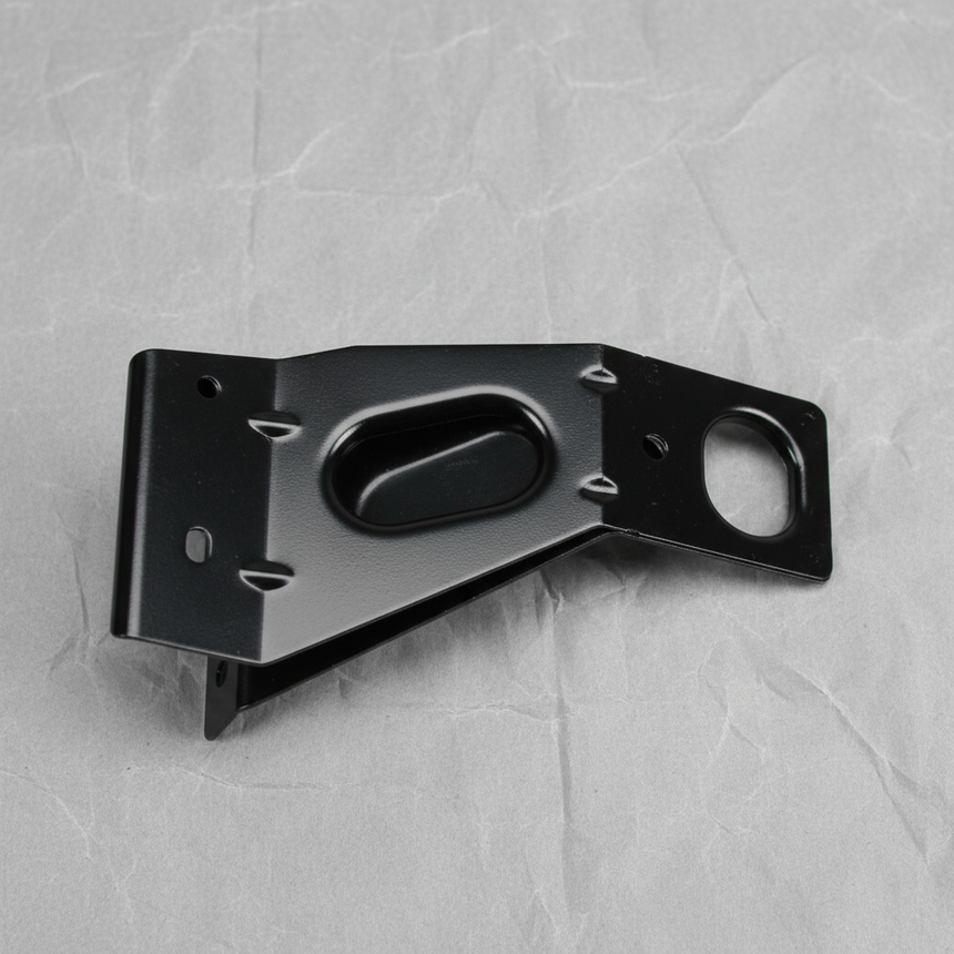 2014-2018 Jeep Cherokee Driver Side Lower Bracket Radiator Core Support - Middle Detail