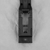 2017-2023 Nissan Qashqai Rogue Sport Driver Exterior Door Handle Base OEM - Bottom Detail Angle 2