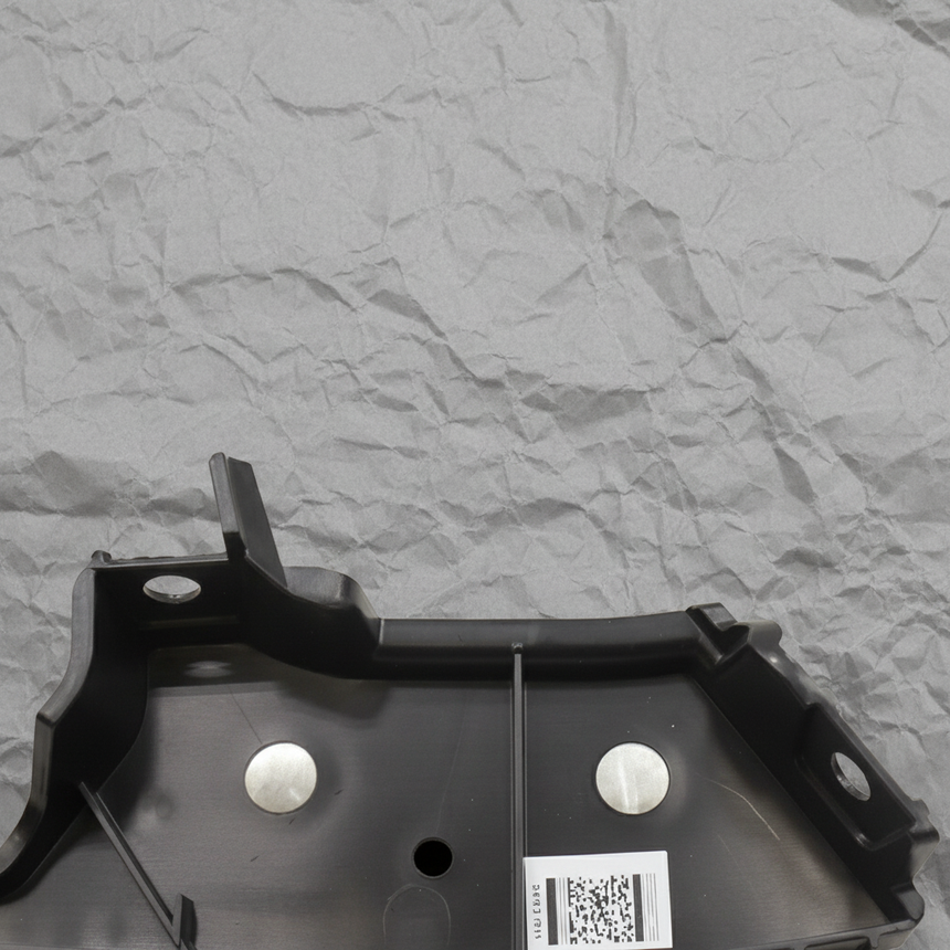 2017-2020 Lincoln Continental Passenger Front Bumper Cover Insulator OEM - Bottom Detail