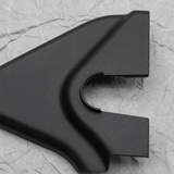 2016-2019 Ford Explorer 3rd Row Seat Latch Cover Ebony OEM - Middle Detail
