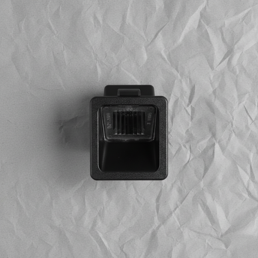 2016-2025 Nissan Titan Titan XD Frontier Rear License Plate Light OEM - Full View Angle 2