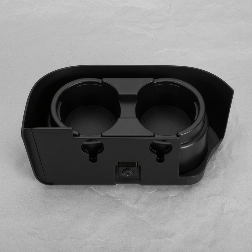 2005-2011 Ford Ranger Front Split Bench Center Seat Cup Holder Black OEM