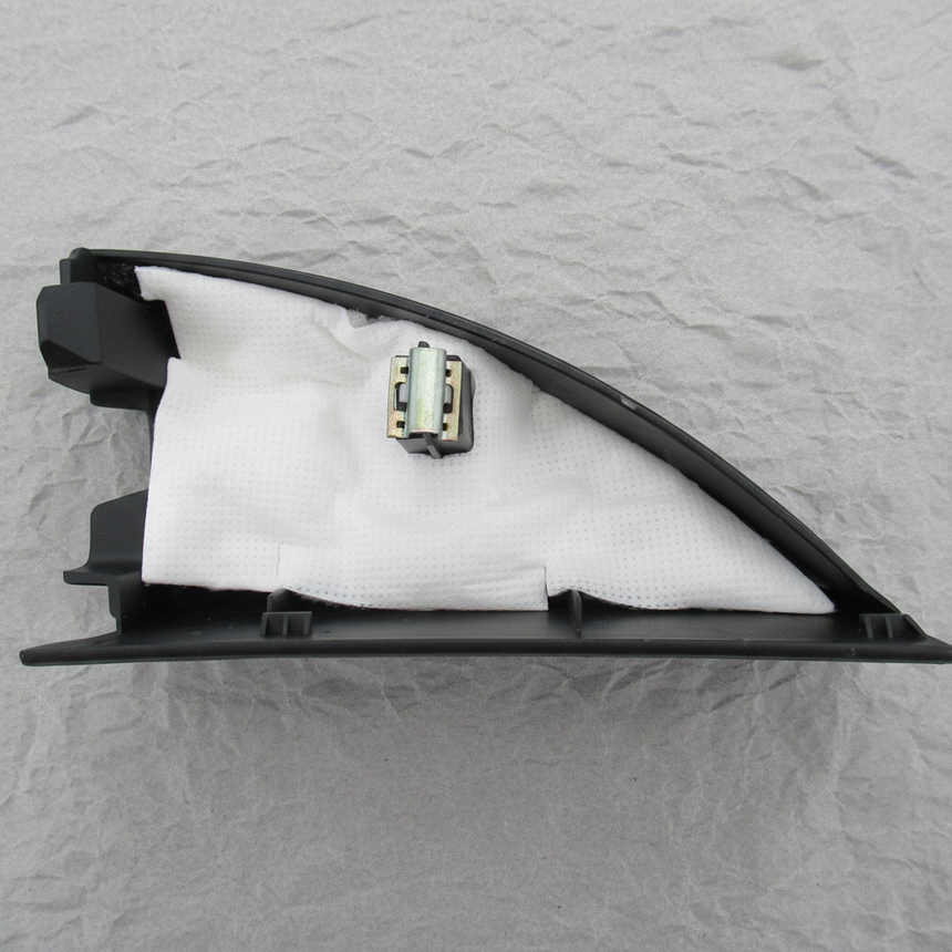 2006-2011 Honda Civic Coupe Driver Inside Mirror Trim Cover Garnish OEM - Middle Detail Angle 3