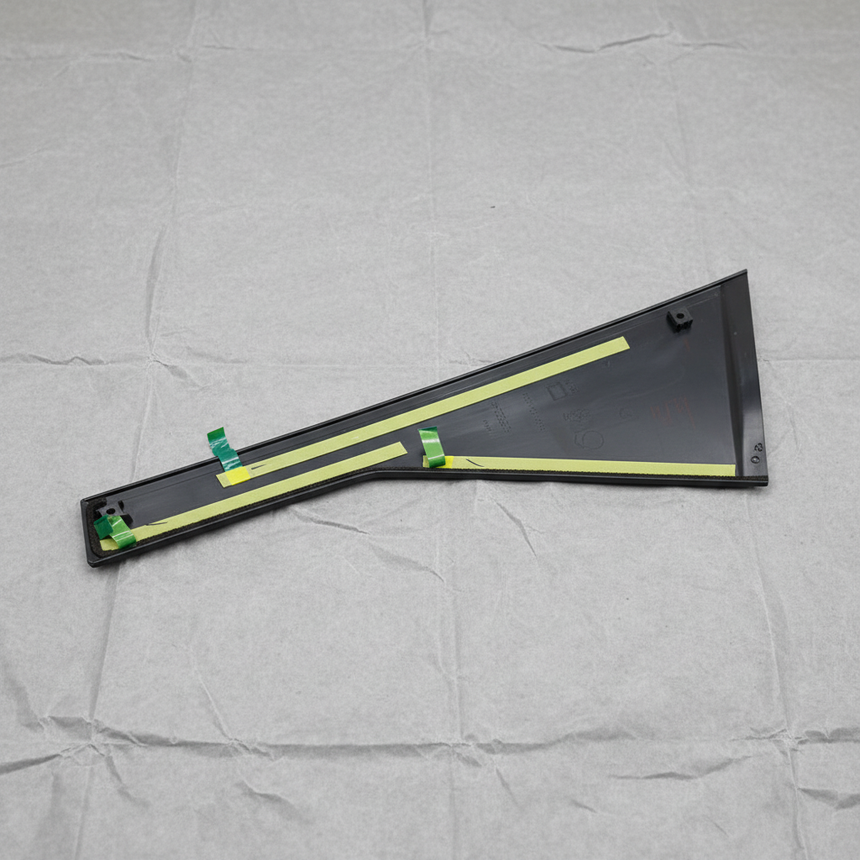 2021-2025 Nissan Rogue OEM Rear Passenger Side Door C-Pillar Molding Japan Built W/O Super Black
