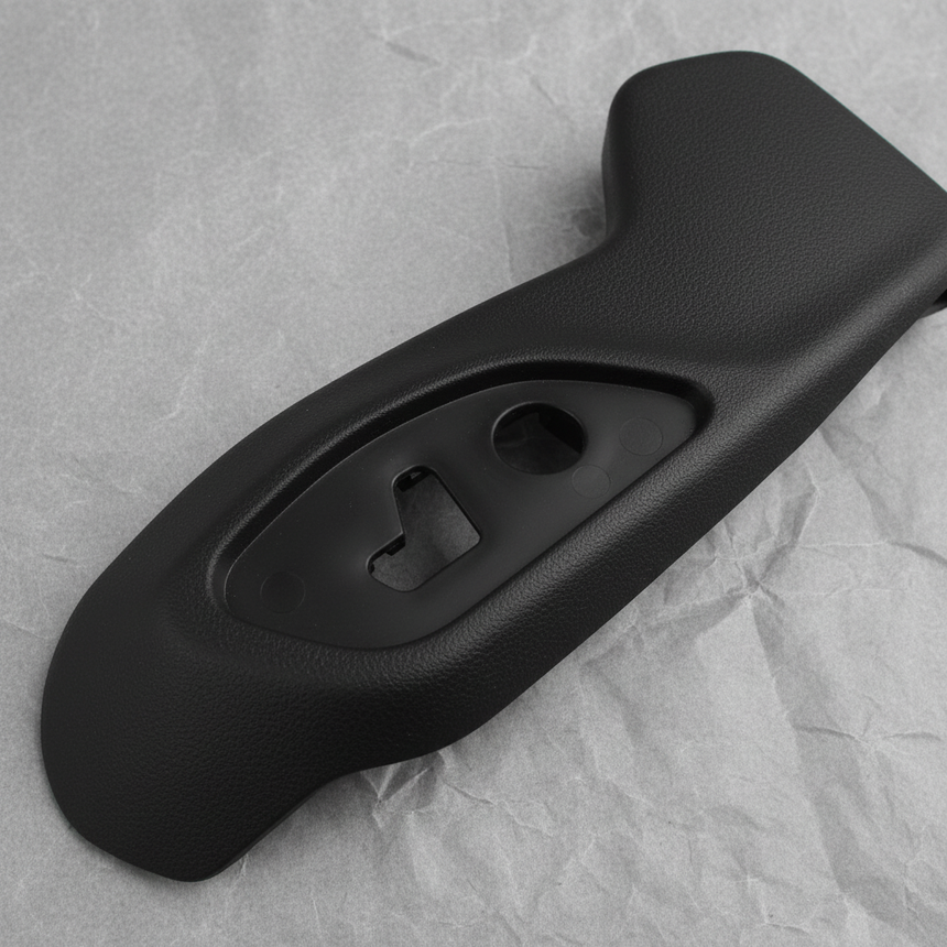 2017-2025 Jeep Compass Front Seat Side Trim Shield Outboard OEM - Middle Detail