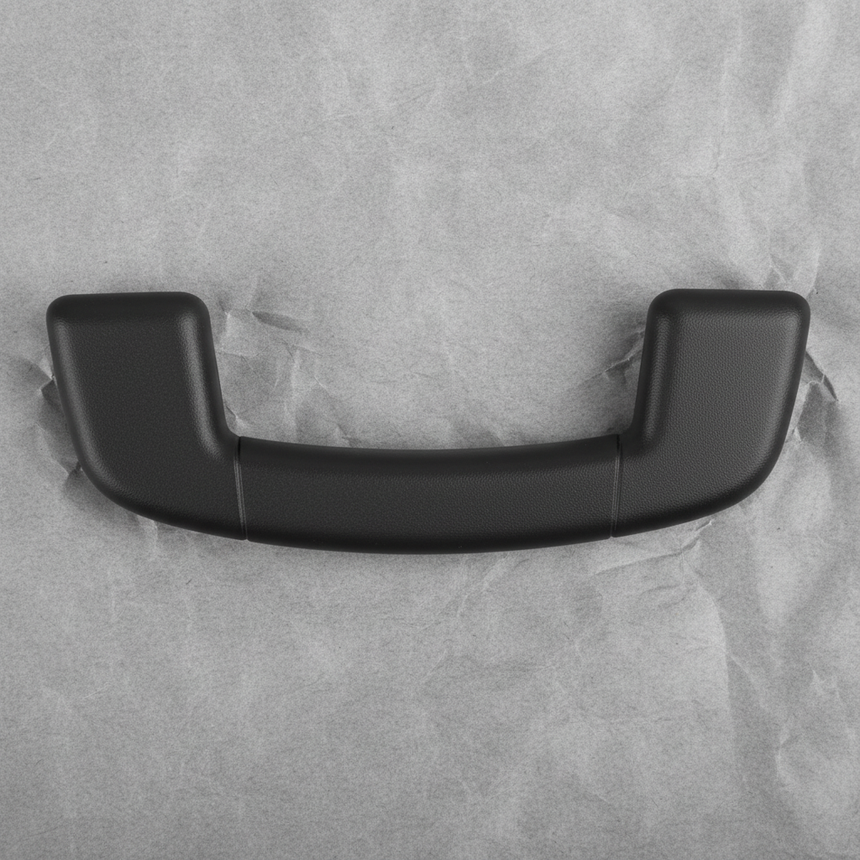 2018-2021 Volkswagen Golf GTI Front Black Interior Grip Handle OEM - Bottom Detail