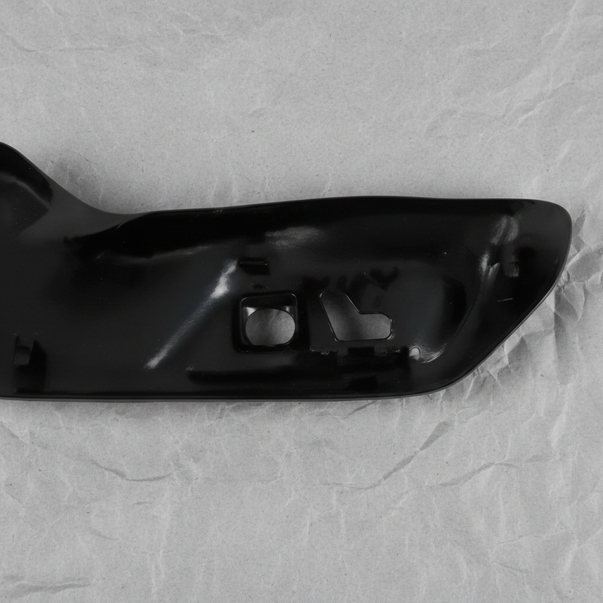 2017-2025 Jeep Compass Front Seat Side Trim Shield Outboard OEM - Top Detail Angle 2