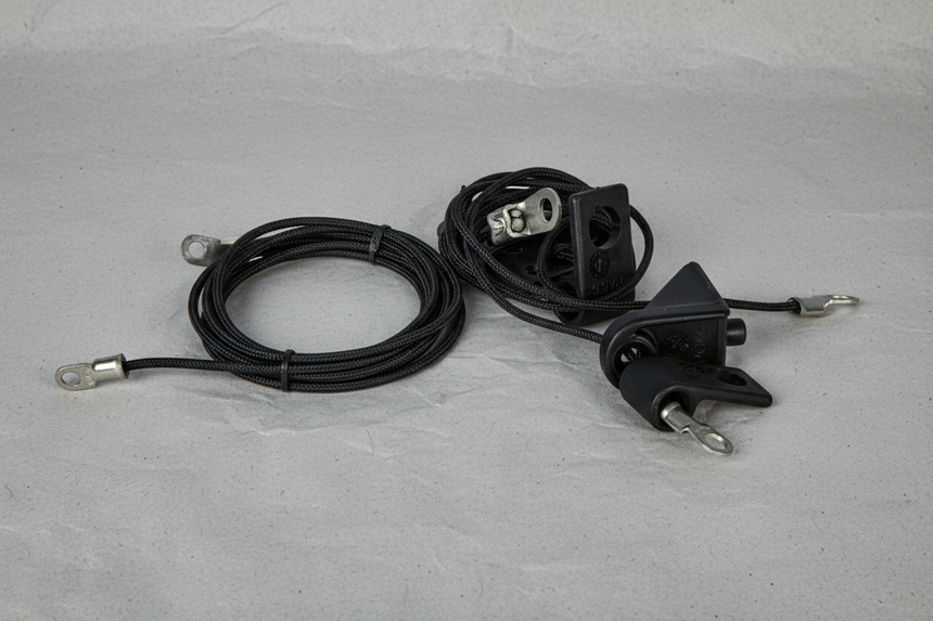 2005-2010 Volkswagen Beetle Driver Rear Soft Top Cable Guide Power OEM