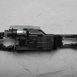 2013-2019 Nissan Sentra Driver Side Exterior Door Handle Base Without Nismo OEM - Bottom Detail Angle 2