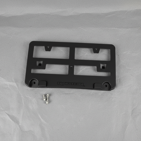 2022-2025 Bronco Raptor OEM Front License Plate Bracket Black