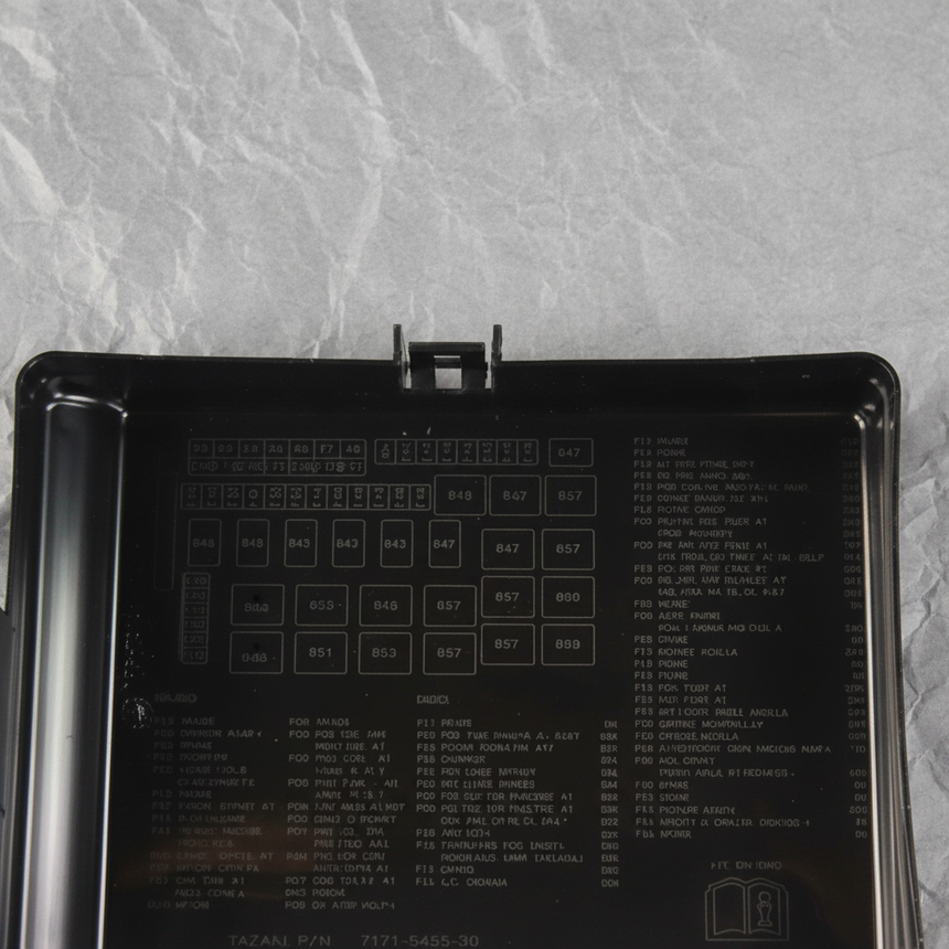 2018-2019 Chrysler-Dodge 300-Challenger-Charger Engine Fuse Box Cover Genuine OEM
