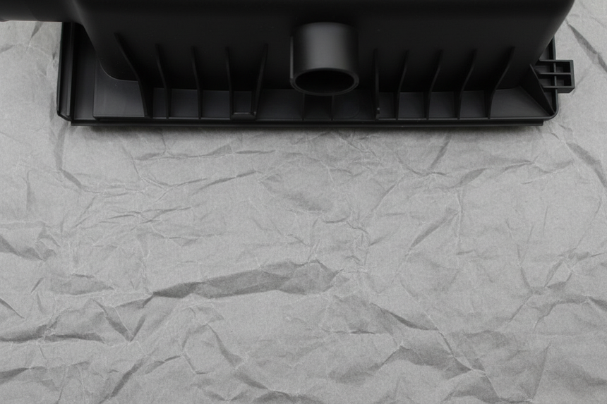 Air Intake Box Lid Cover - Bottom Section Detail