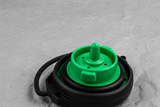 Quarter Turn Fuel Gas Tank Filler Cap - Top Detail Angle 2