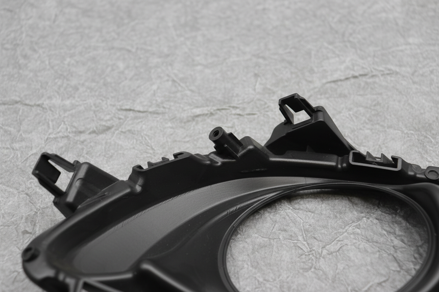 Driver Side Fog Lamp Bezel - Top Detail Angle 2