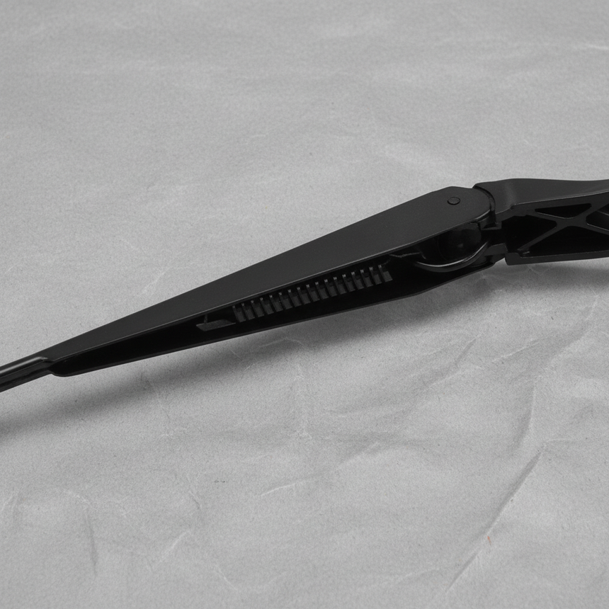 2018-2024 Equinox Terrain Driver Side Windshield Wiper Arm OEM - Top Detail Angle 2