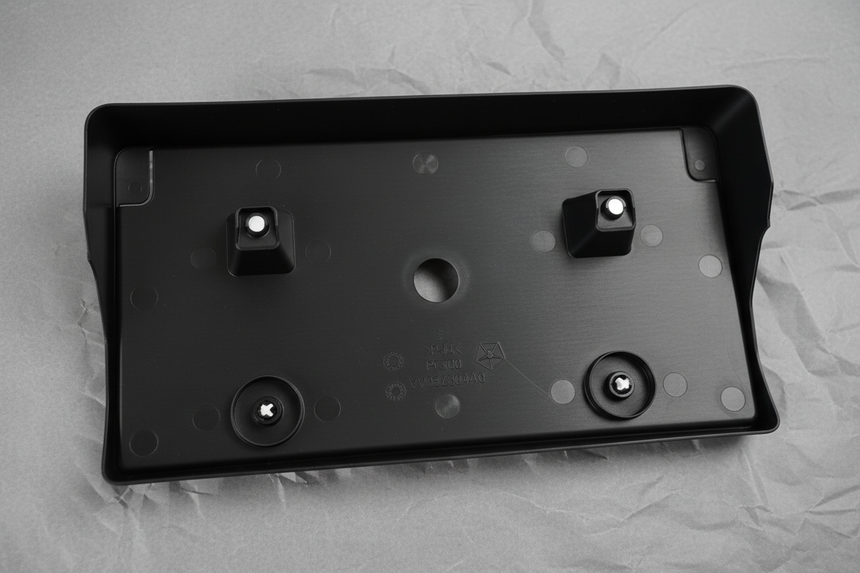 License Plate Bracket - Middle Detail Angle 2