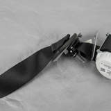 2017-2019 Silverado Sierra 1500 2500 HD 3500 HD Driver Rear Seat Belt Retractor DK Black OEM - Top Detail