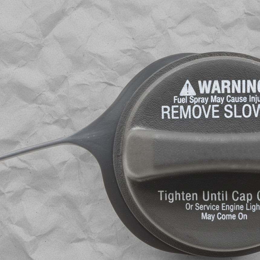 Fuel Tank Gas Cap - Top Detail 1